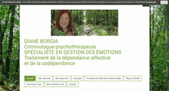 Desktop Screenshot of dianeborgia.com